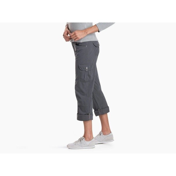KUHL Splash Cargo Roll Up Pants Lightweight UPF 50+ Hiking Camping Climbing 14R - Picture 6 of 16